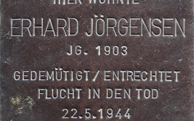 Stolperstein – Jörgensen, Erhard