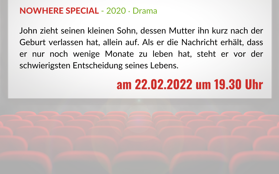 Film NOWHERE SPECIAL am 22.02.2022