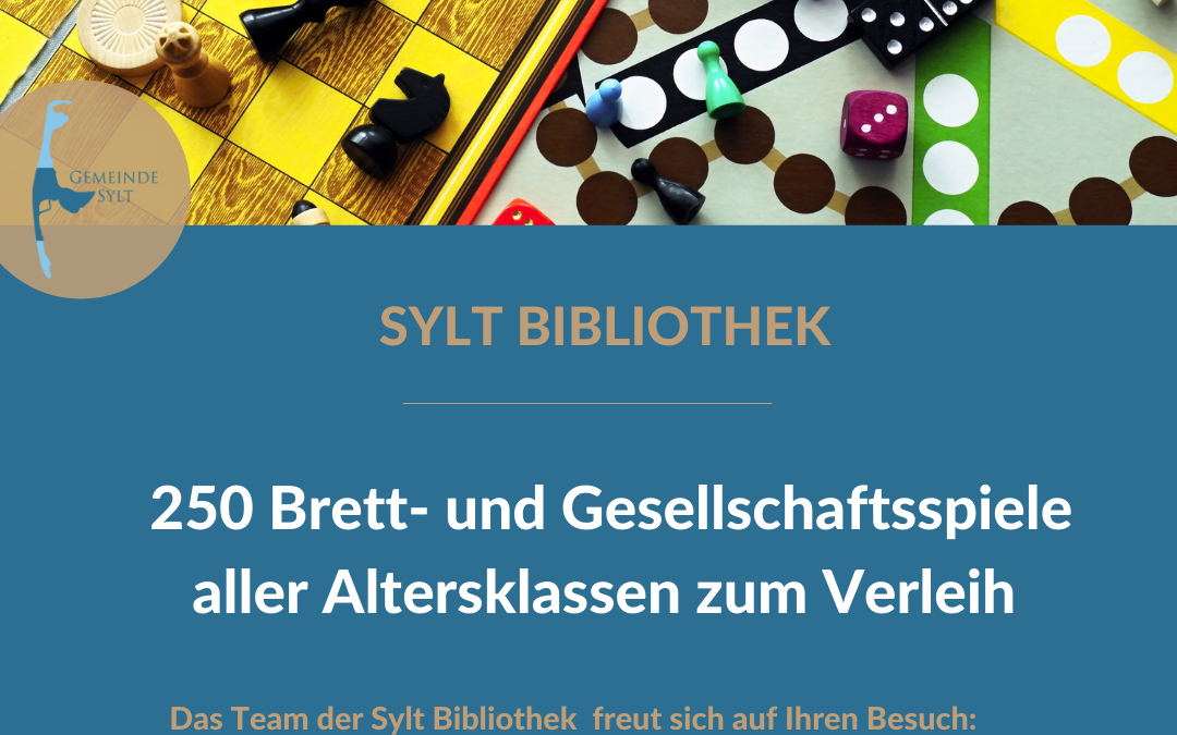 Sylt Bibliothek – Sturmzeit ist Spielzeit