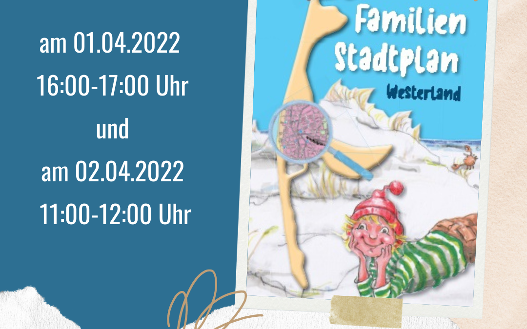 Sylter Familienstadtplan für Westerland 01.+02.04.2022