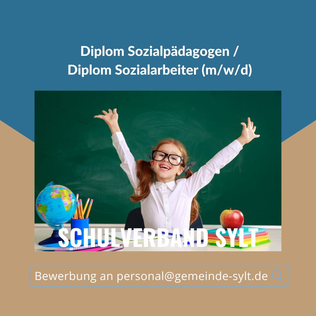 Diplom Sozialpädagogen / Diplom Sozialarbeiter (m/w/d) - Gemeinde Sylt