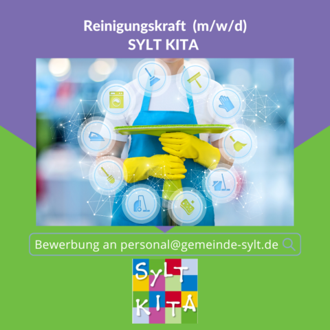 Reinigungskraft (m/w/d) - Gemeinde Sylt