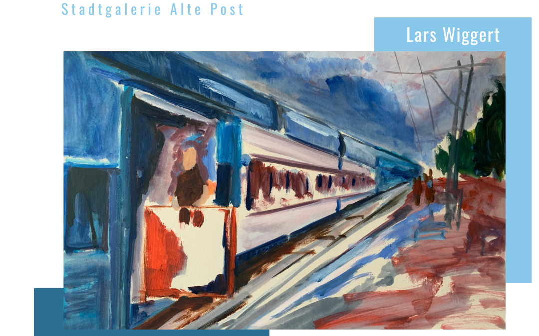 Ausstellung Lars Wiggert – Zugfahrt nach Sylt im Dezember 2023