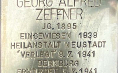 Stolperstein – Zeffner, Georg Alfred