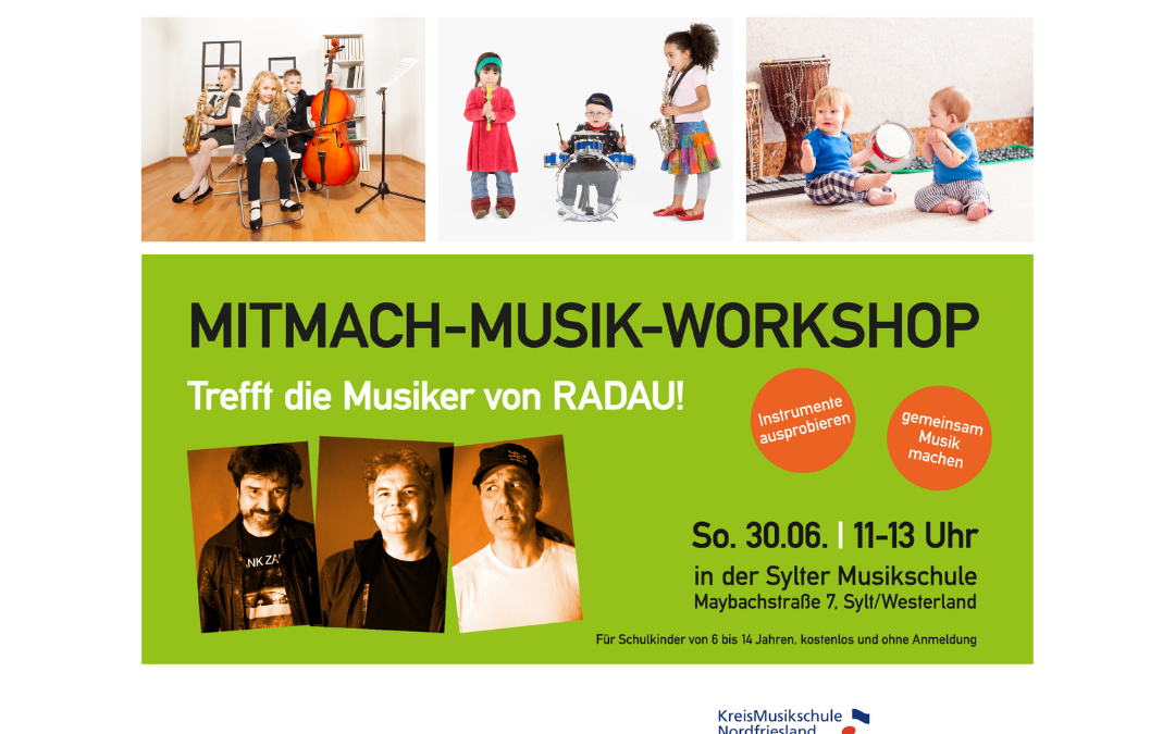 Neue Kulturelle Welle: Mitmach-Musik-Workshop am 30.06.2024