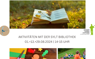 Neue kulturelle Welle: Lesezeit mit der Sylt Bibliothek 29.08.2024