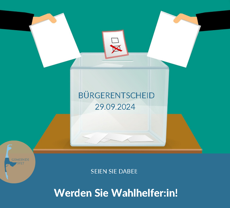 „Wahlhelfer/in“ für die „Ersatzbank“ gesucht!