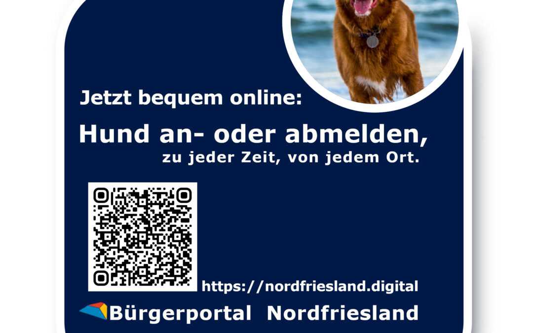 Neuer Online-Service: Hund an- und abmelden ab sofort digital möglich