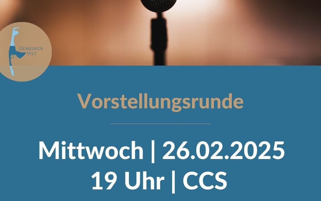 Vorstellungsrunde zur Bürgermeisterwahl am 26.02.2025