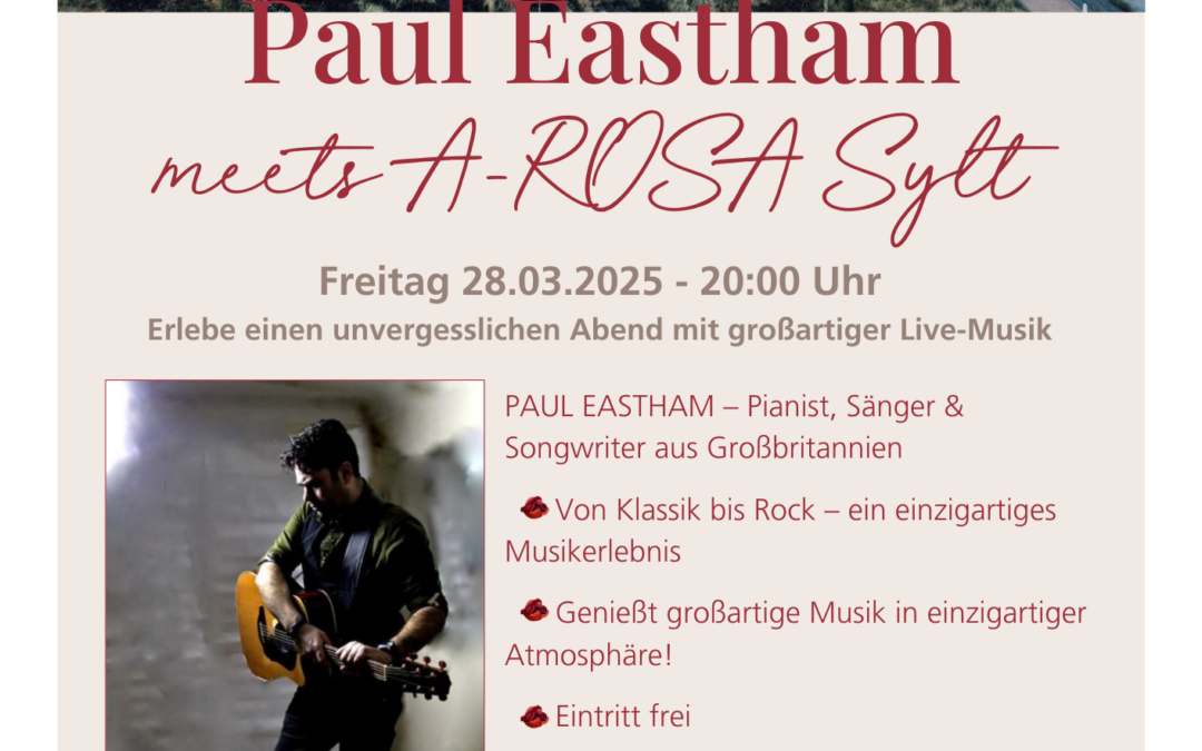 Paul Eastham live in List