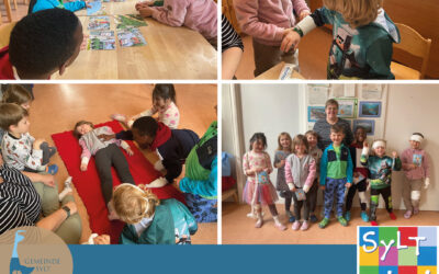 Vorschulkinder der SYLT KITA absolvieren Erste-Hilfe-Kurs