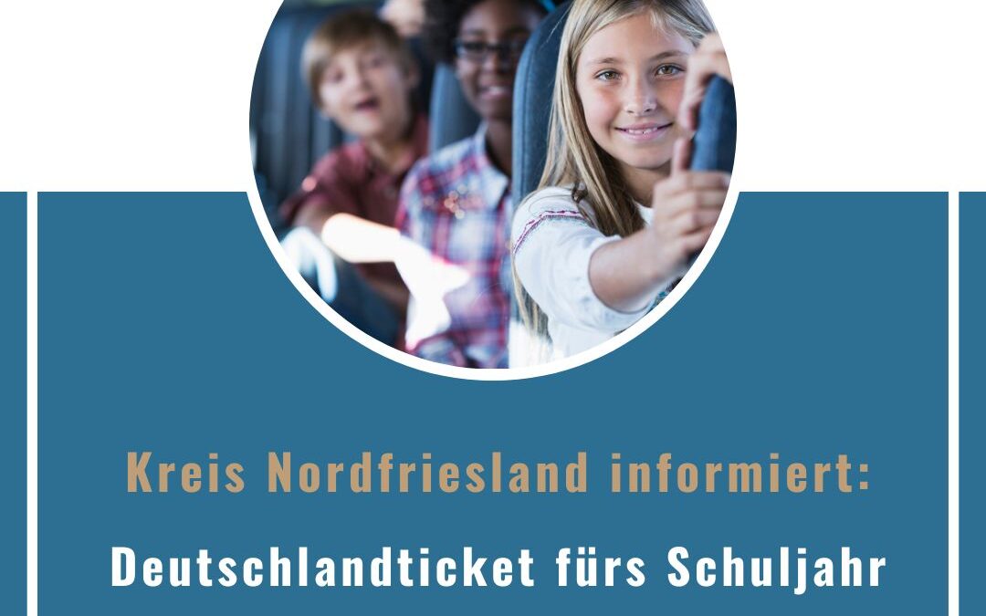 Kreis NF: Deutschlandtickets für das neue Schuljahr online beantragen