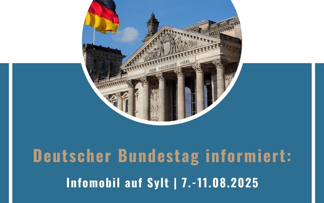 Deutscher Bundestag: Infomobil auf Sylt 7.-11.8.2025