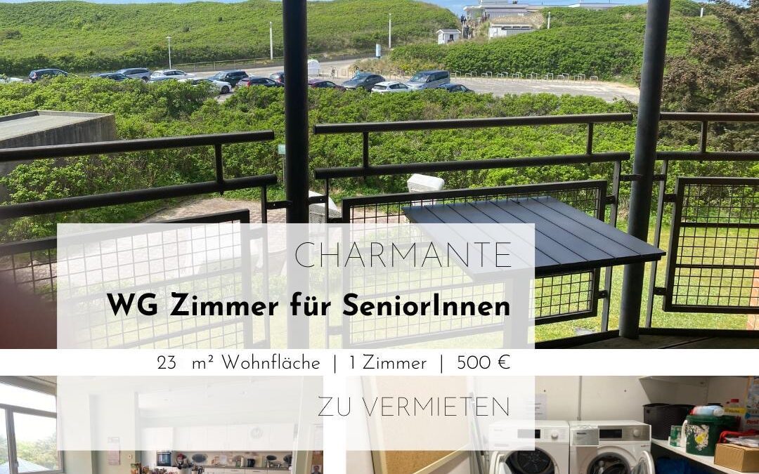 Wohnen im Alter auf Sylt: Neue Senioren-WG startet im November 2025