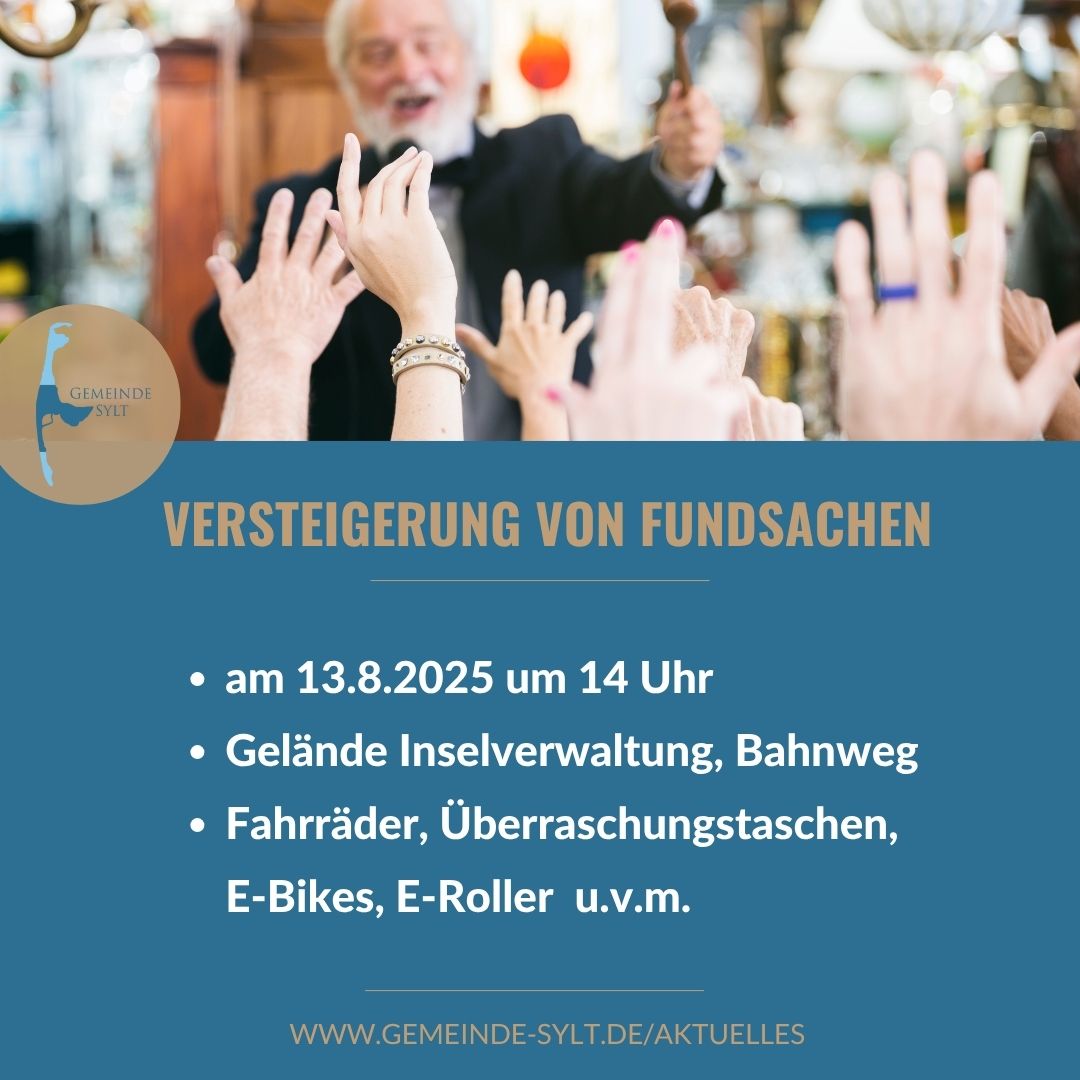 0177-07-2025 Fundsachen Versteigerung