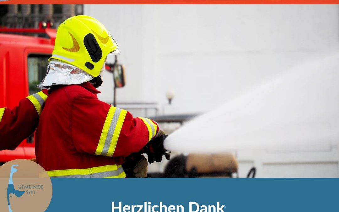 Feuerwehreinsatz in Westerland am 25. August 2025 um 15 Uhr beendet