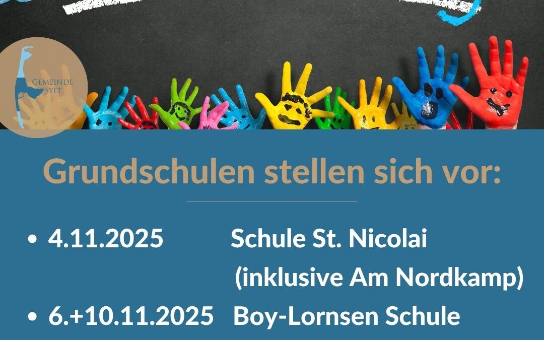 Einschulung 2026/2027 in den Grundschulen auf Sylt