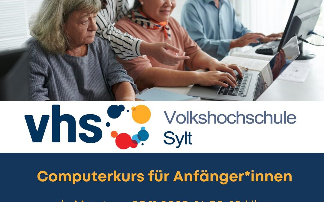 vhs sylt: Computerkurs und Umgang mit iPad / iPhone