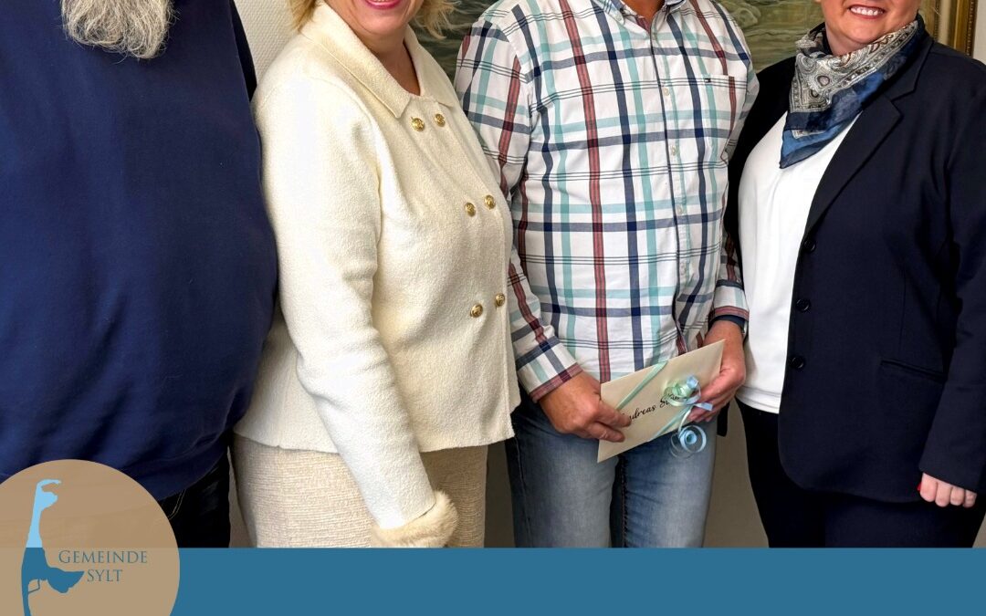 Vom Bauhof bis in den Außendienst: Andreas Steinbiß feiert 25 Jahre bei der Gemeinde Sylt