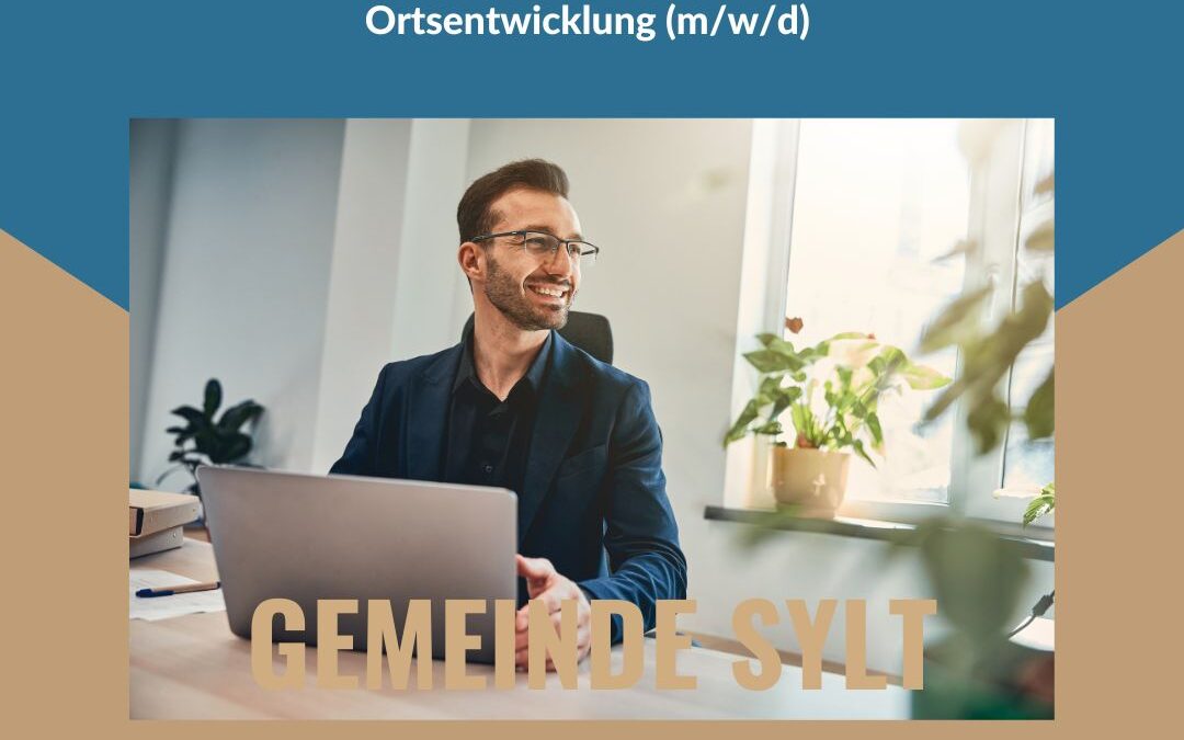 Stelle: Projekt- und Umsetzungsmanager (m/w/d) für Mobilität und nachhaltige Ortsentwicklung