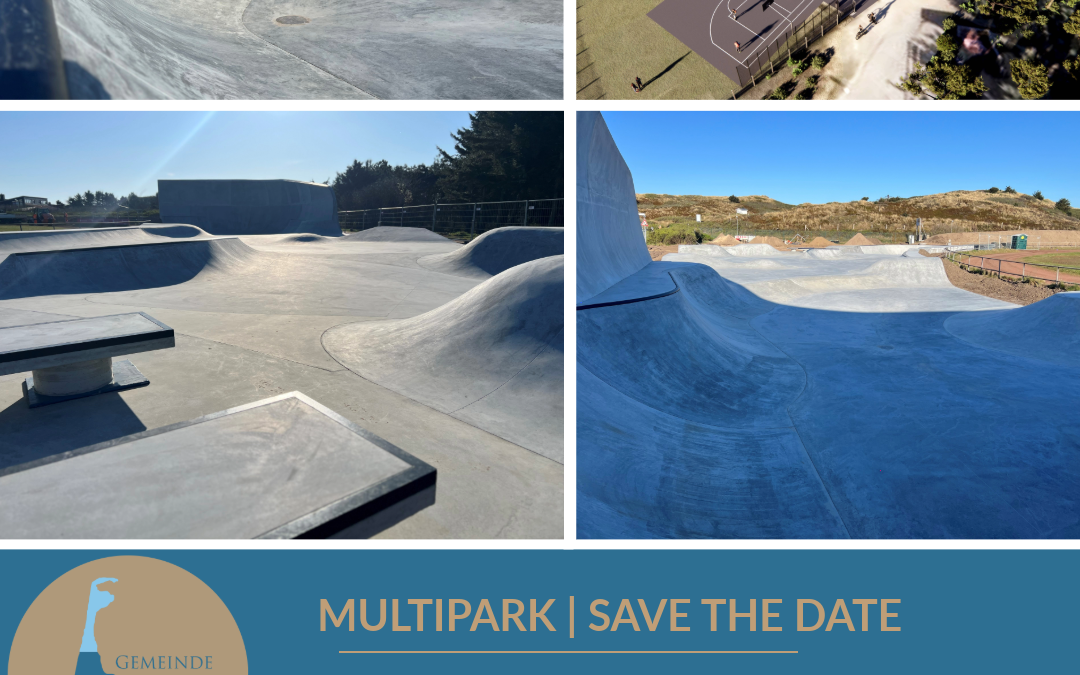Save the Date: Skatepark und Streetball-Court im Multipark Sylt werden am 12. Juni eröffnet