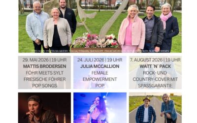 Neue kulturelle Welle im Rathauspark 3.0: Westerland startet in den Kultursommer