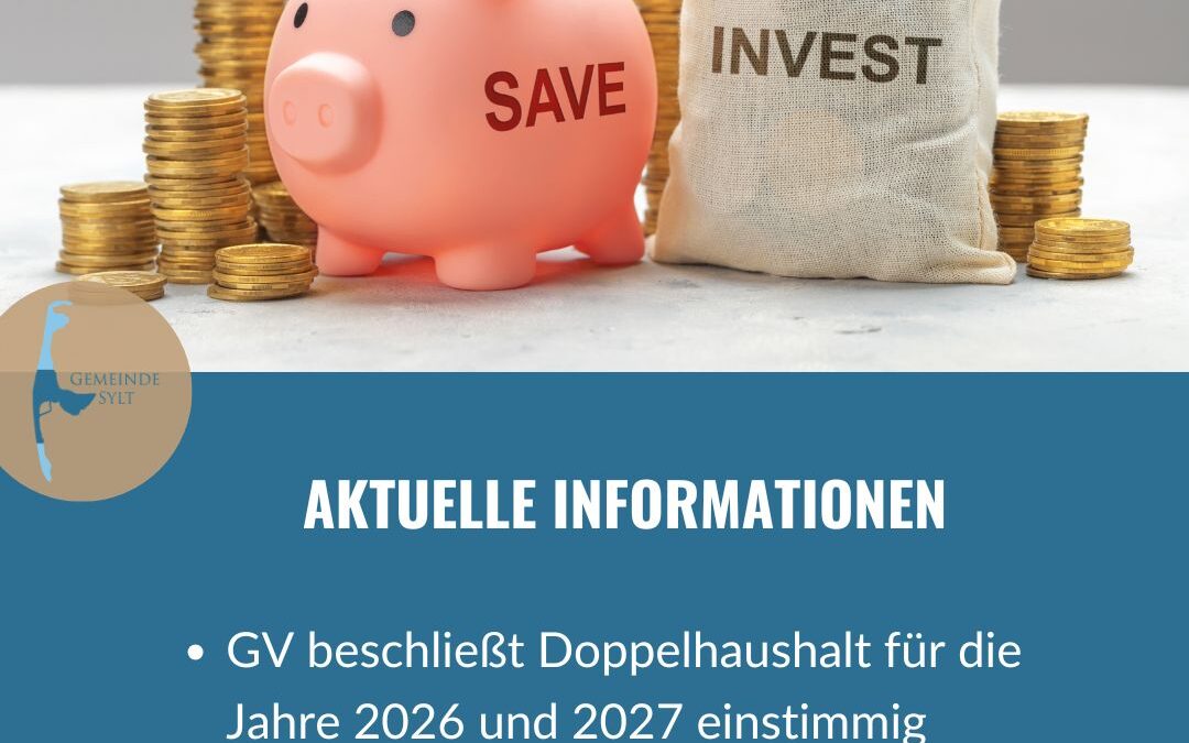 Gemeindevertretung beschließt Doppelhaushalt und schafft finanzielle Grundlage für die kommenden Jahre