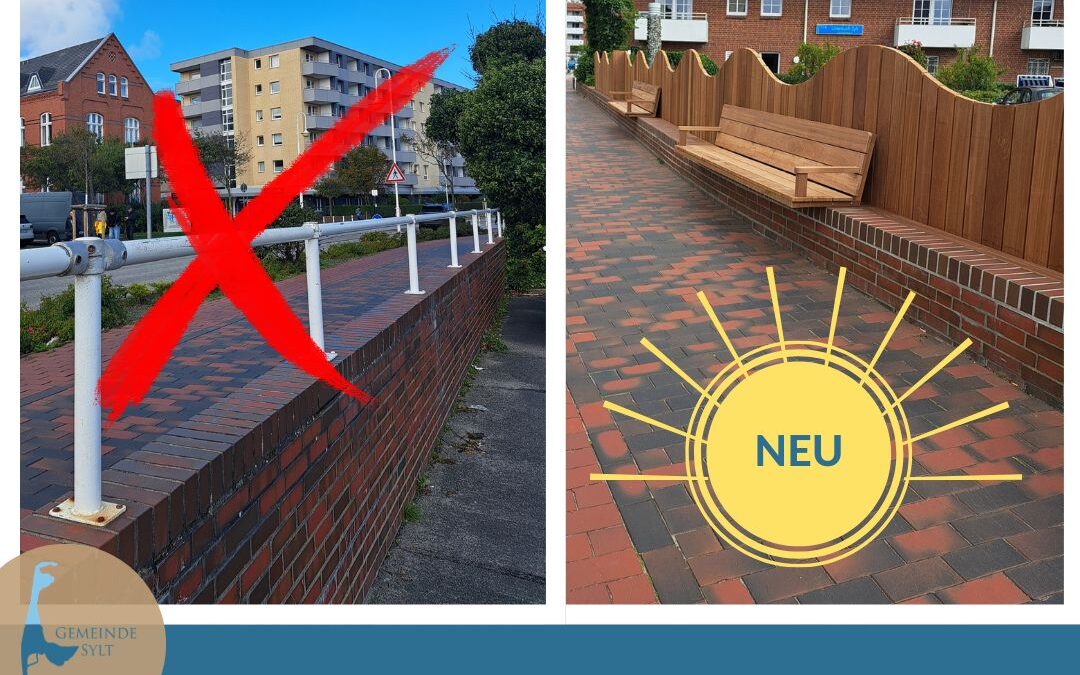 Neue Absturzsicherung verbindet Sicherheit und Aufenthaltsqualität am Parkplatz Pieten