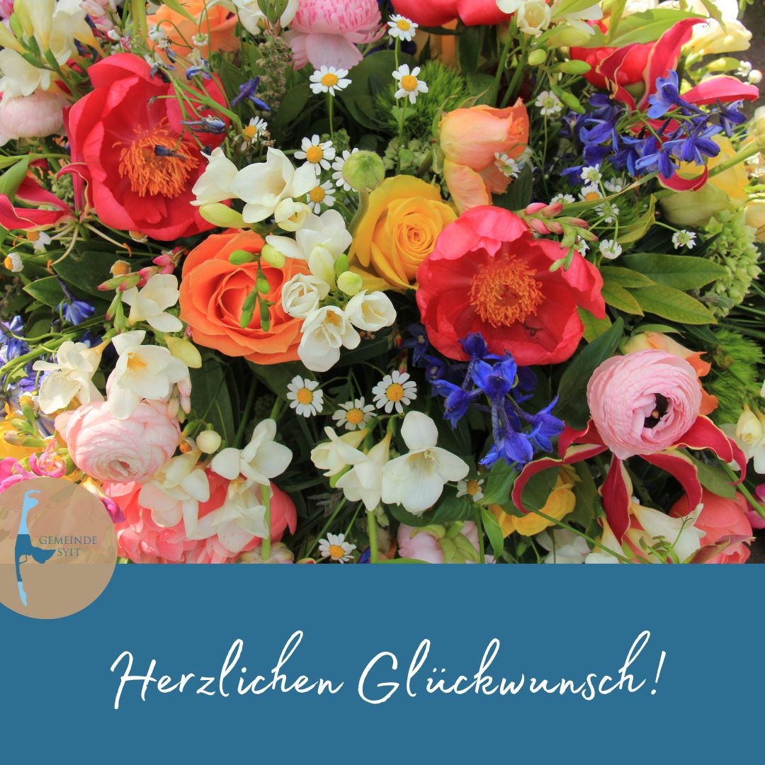 Allgemein_Herzlichen Glückwunsch_Blumen