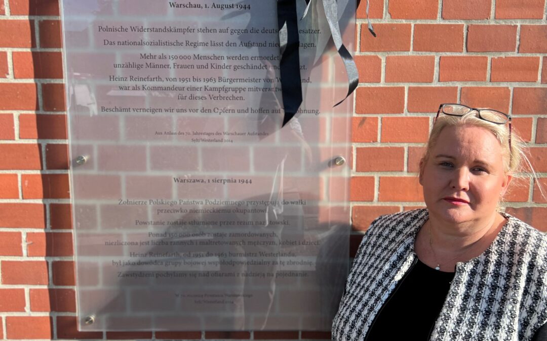 Die Gemeinde Sylt gedenkt der Opfer des Warschauer Aufstands 2026