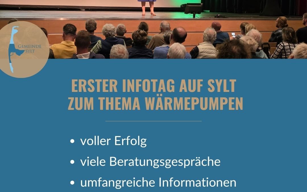 Kostenfreier Wärmepumpen Infotag auf Sylt am 28.09.2026
