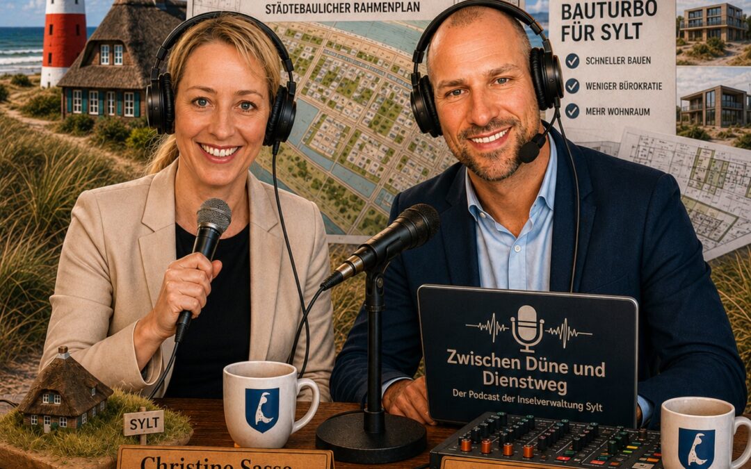„Zwischen Düne und Dienstweg“: Podcast gibt der Inselverwaltung Sylt ein Gesicht
